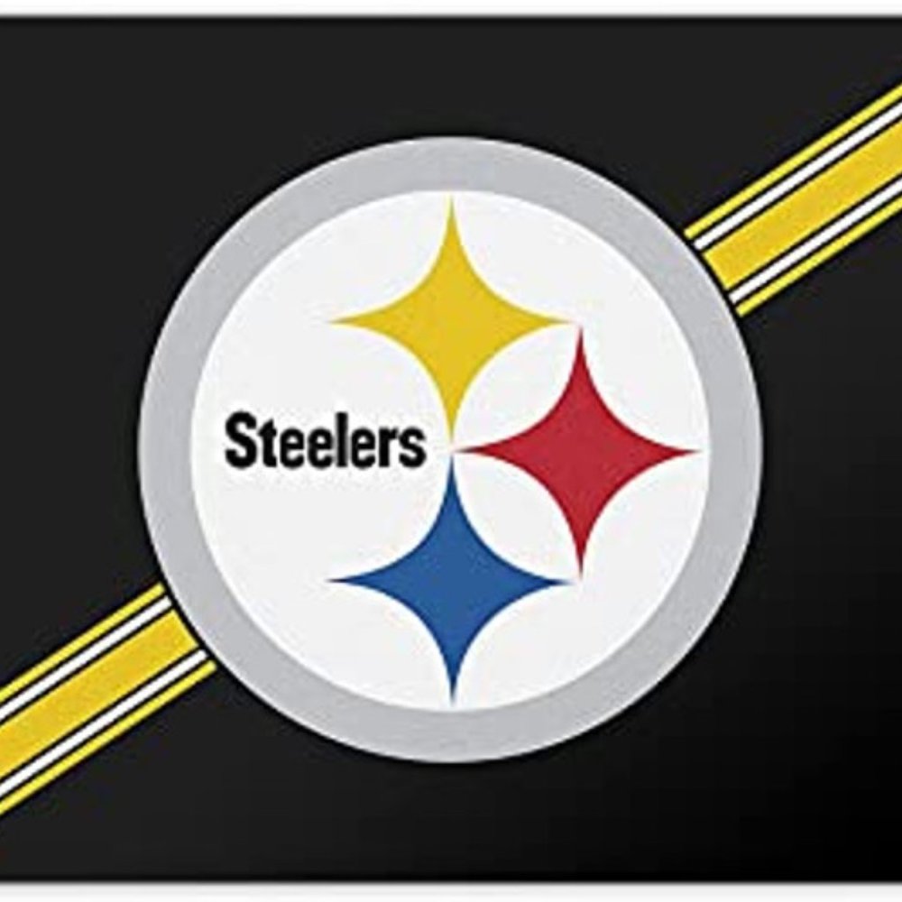 Soar NFL Pittsburgh Steelers Water-Resistant Desk Mat